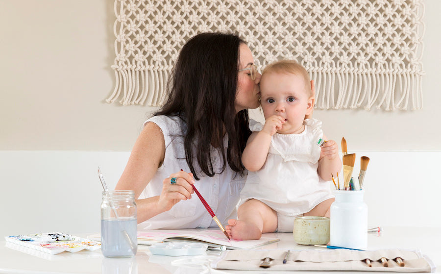 Kelly Colchin + The Art of Motherhood